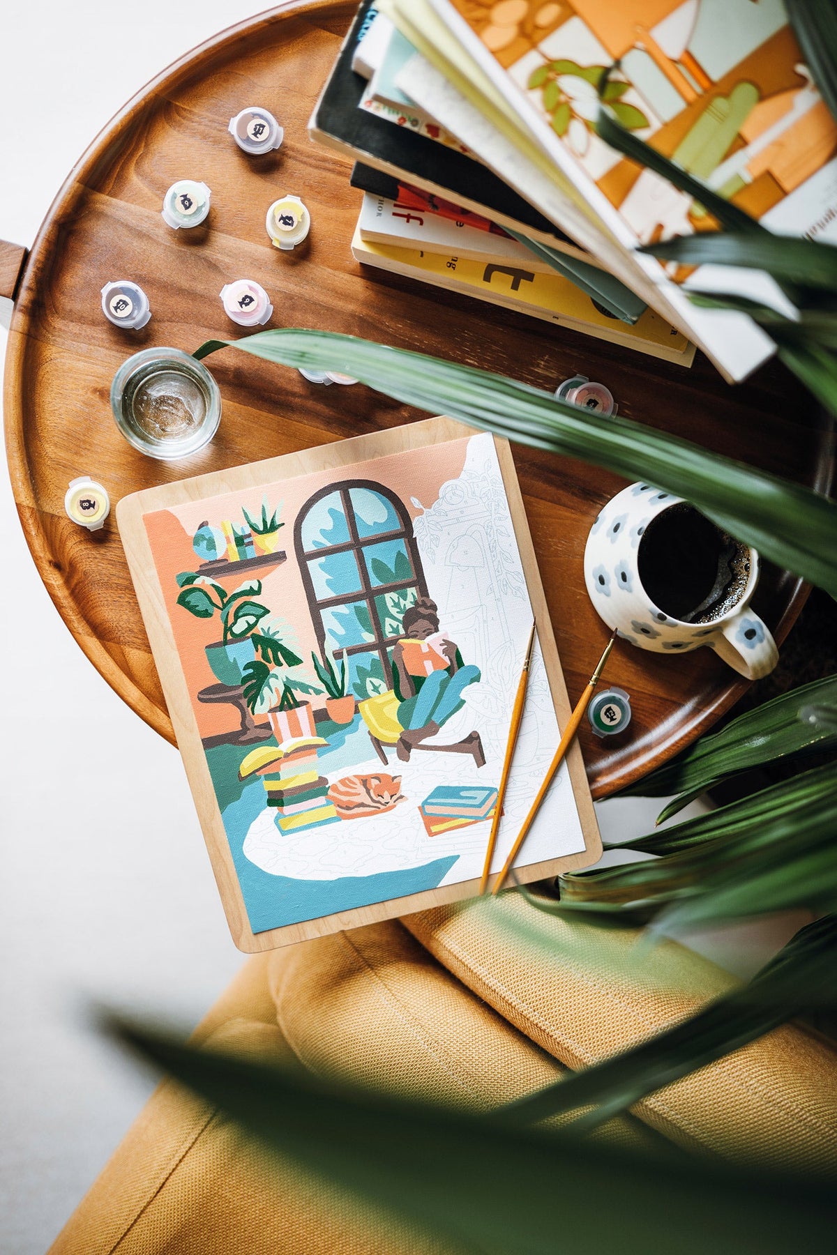 A Novel Afternoon | 8x10 paint-by-number kit