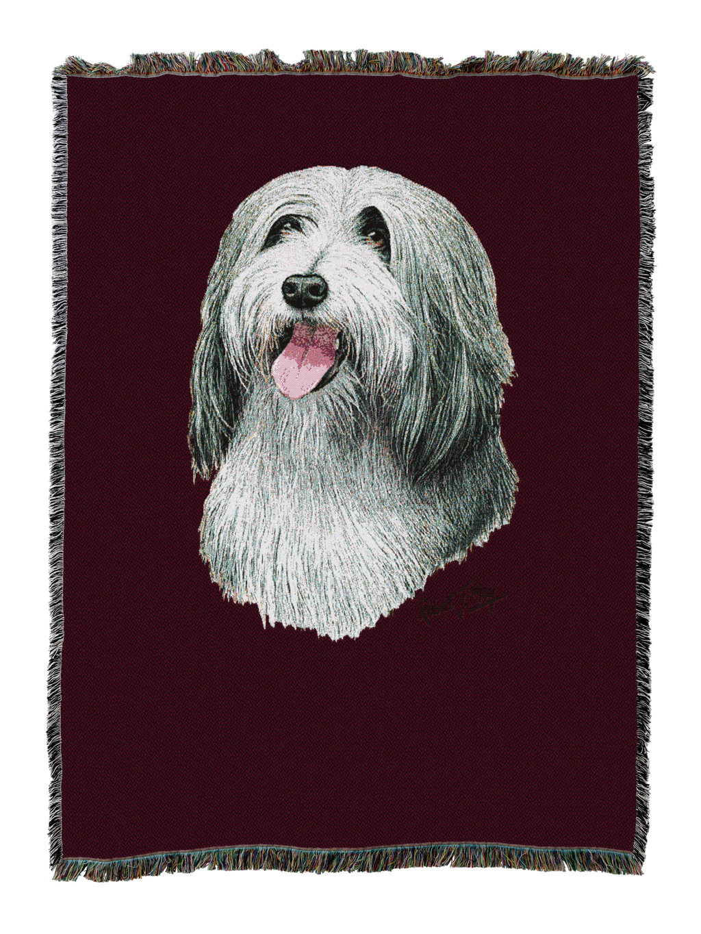 Bearded Collie Blanket
