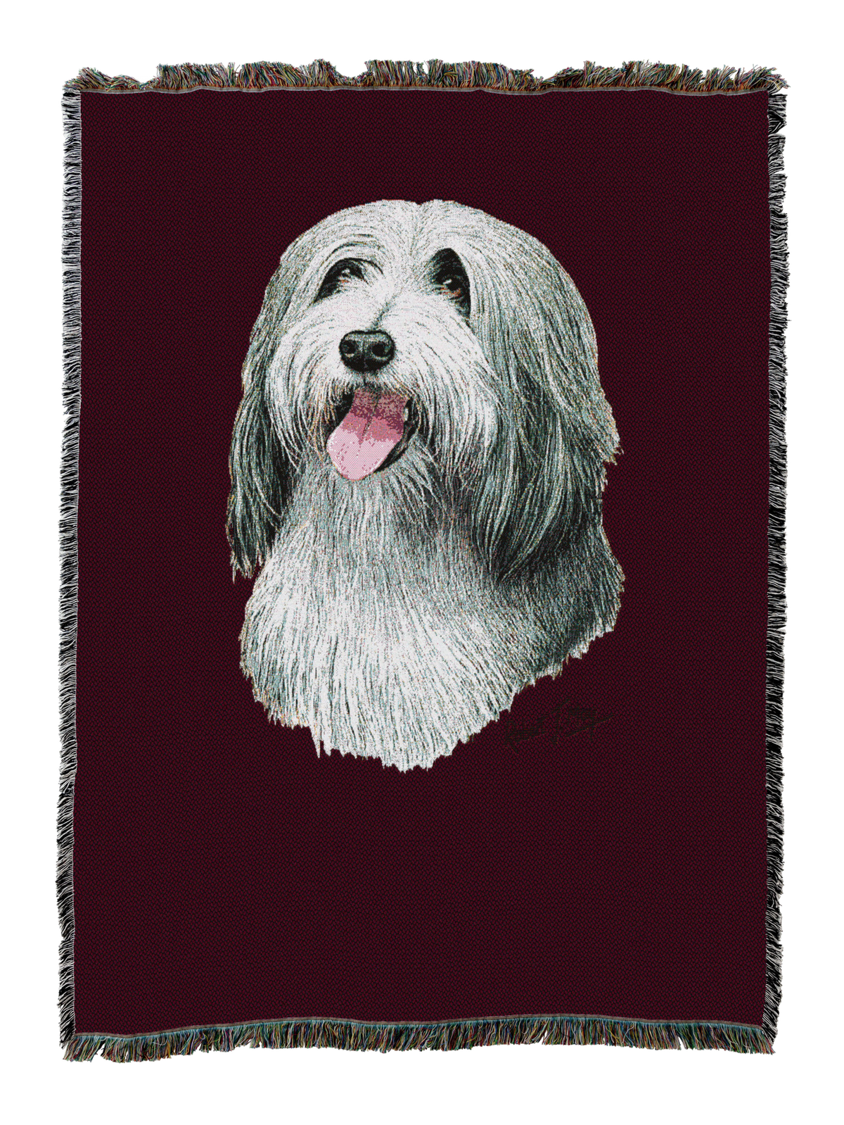 Bearded Collie Blanket