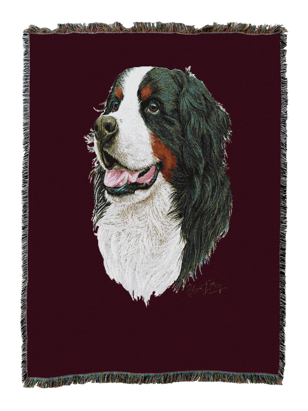 Bernese Mountain Dog Blanket