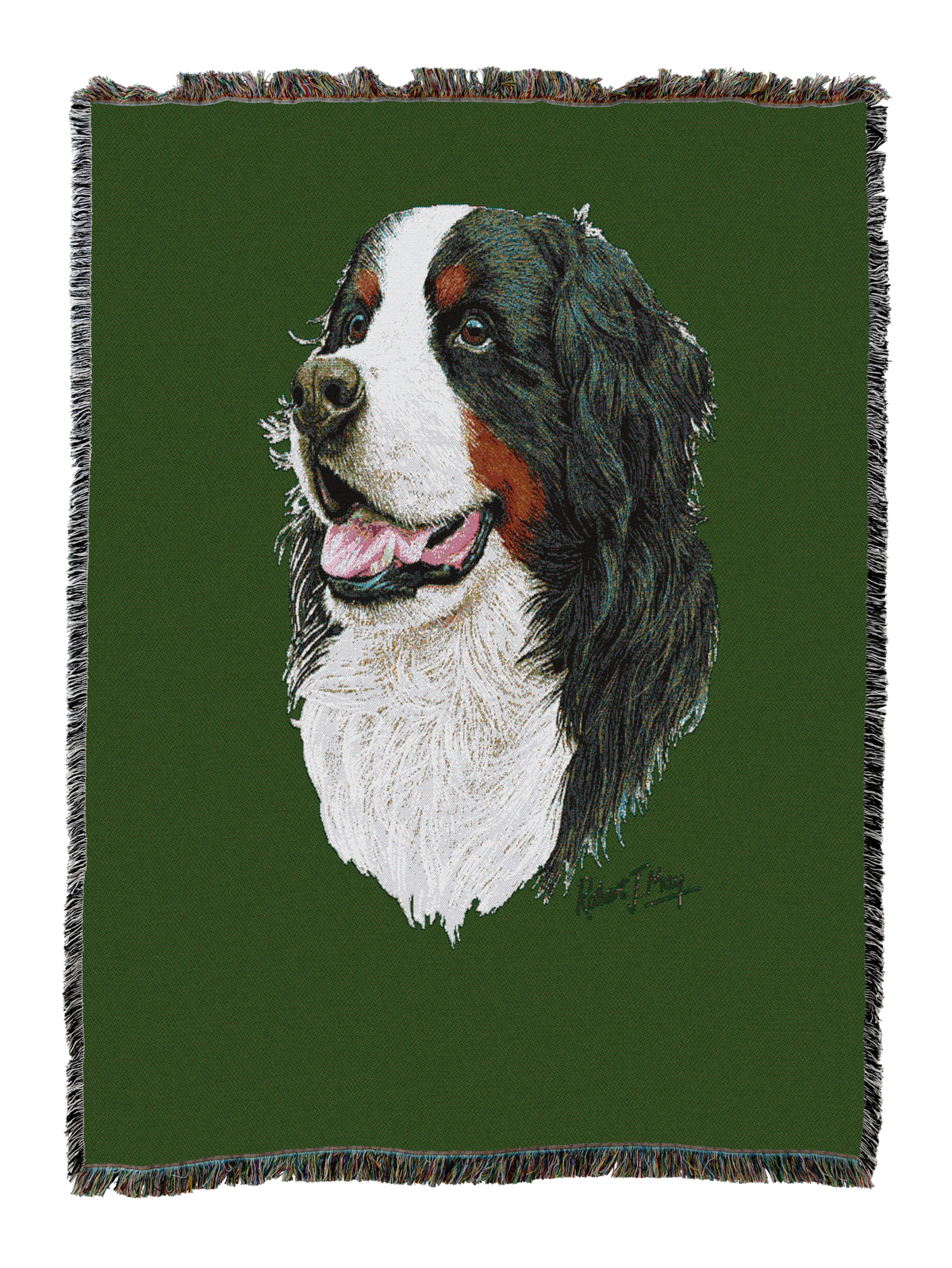 Bernese Mountain Dog Blanket