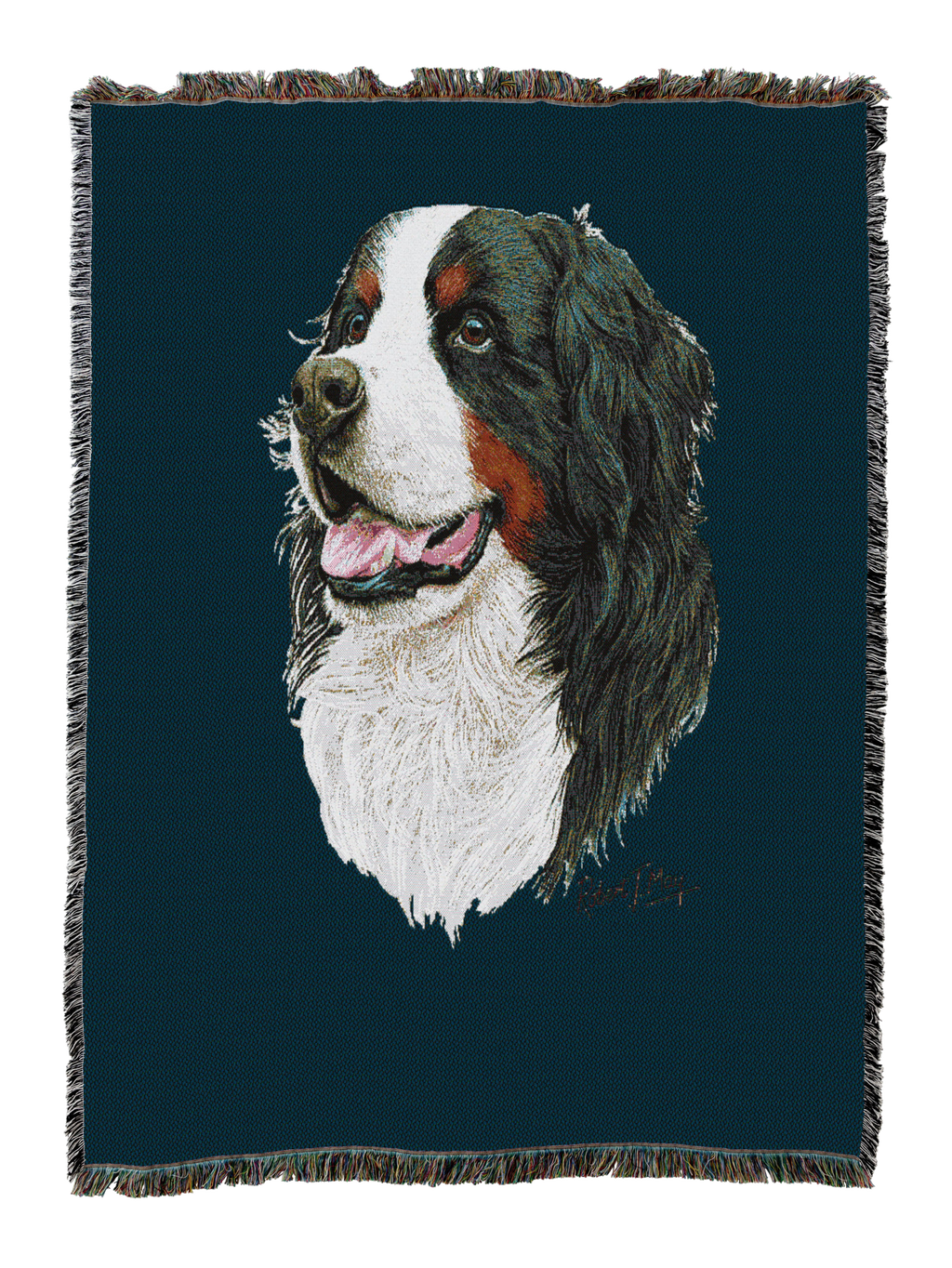 Bernese Mountain Dog Blanket