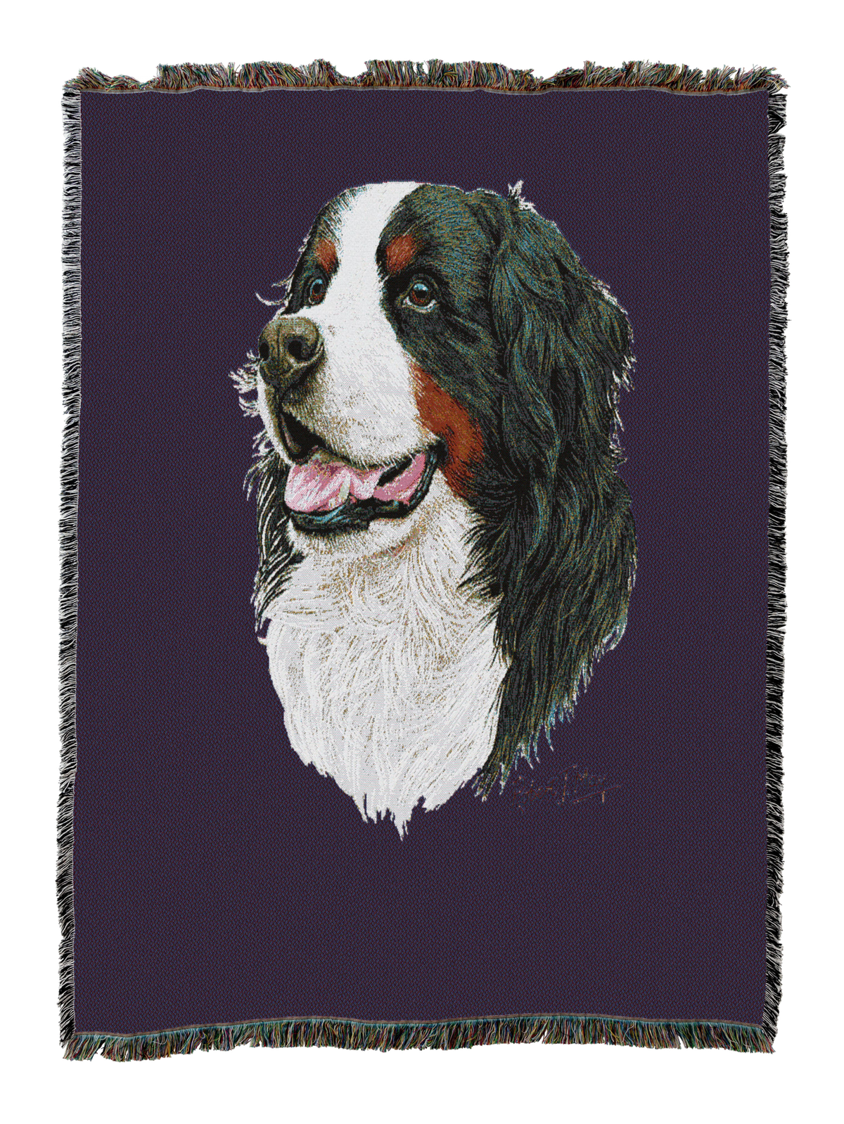 Bernese Mountain Dog Blanket