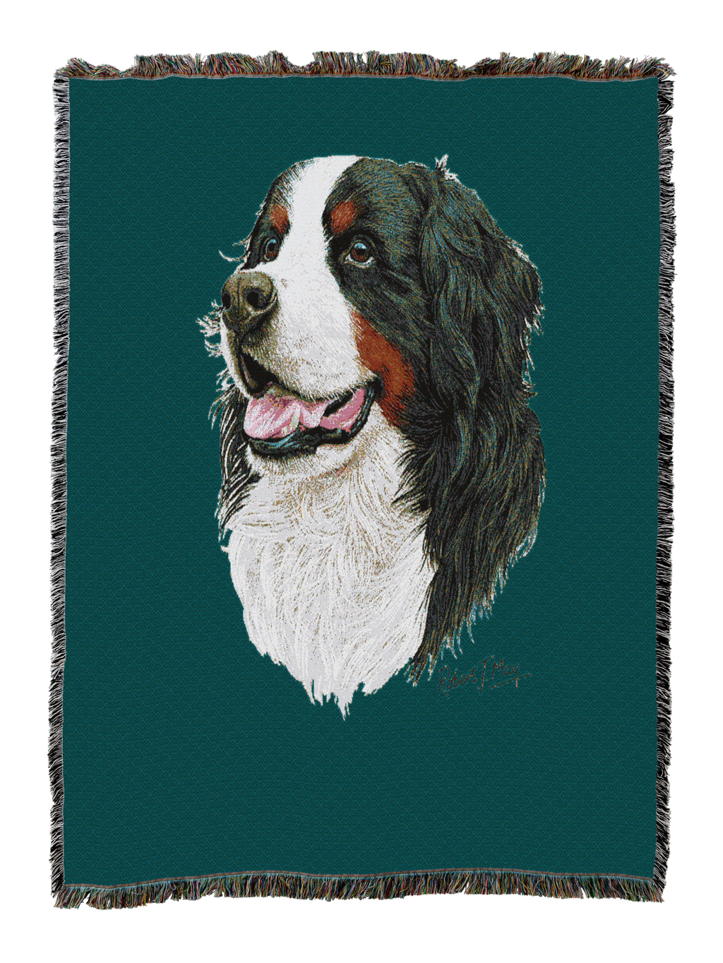 Bernese Mountain Dog Blanket