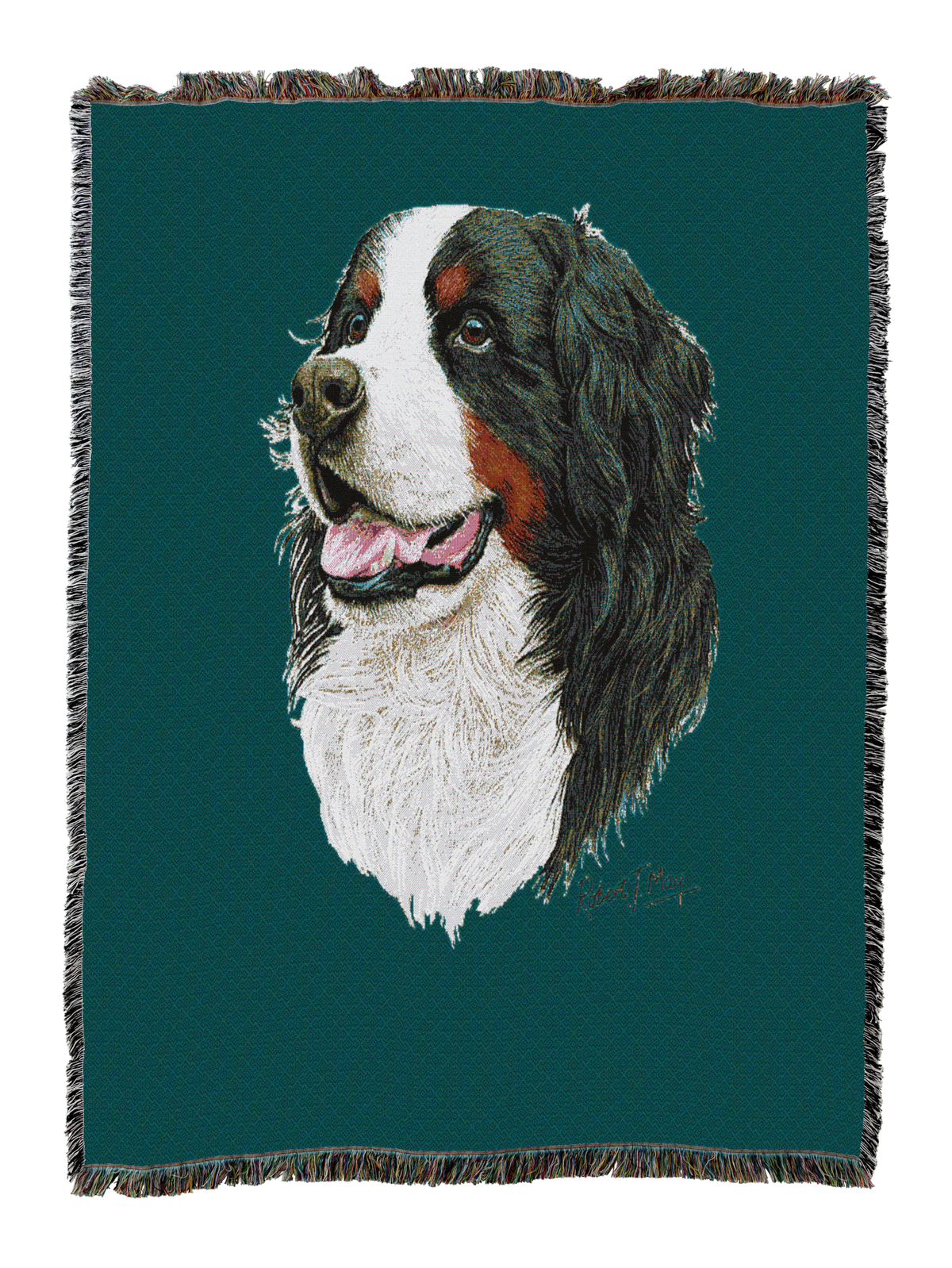 Bernese Mountain Dog Blanket