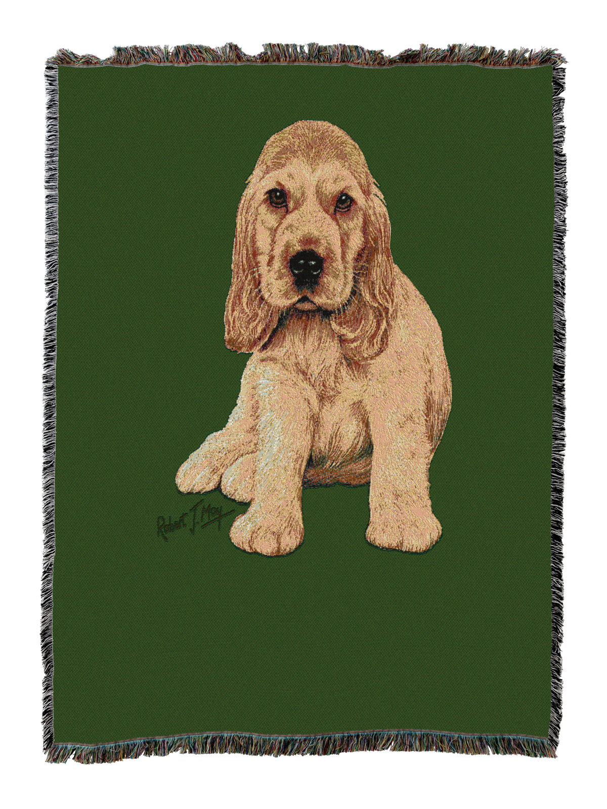 Cocker Spaniel Puppy Blanket