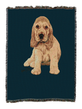 Cocker Spaniel Puppy Blanket