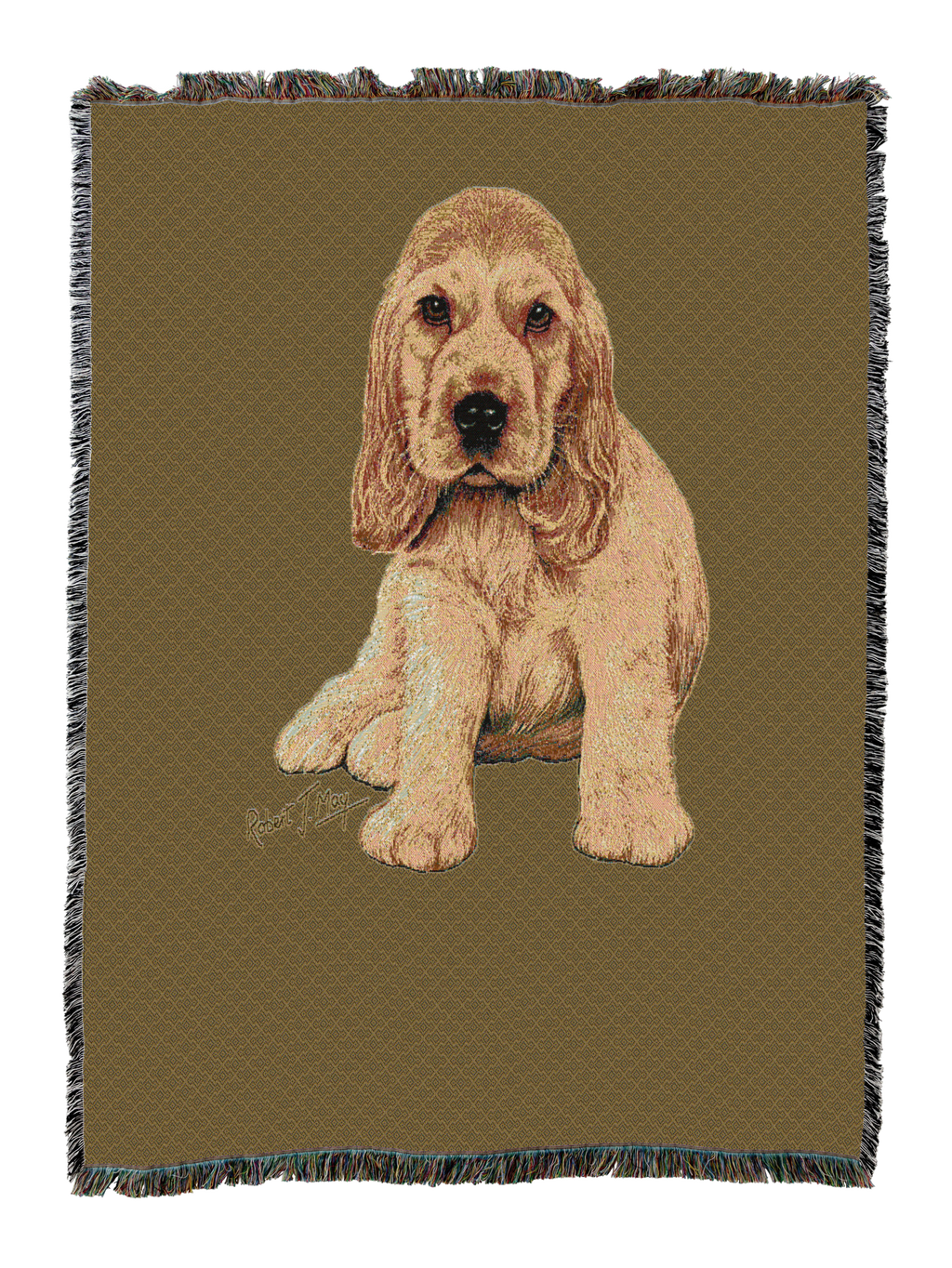 Cocker Spaniel Puppy Blanket