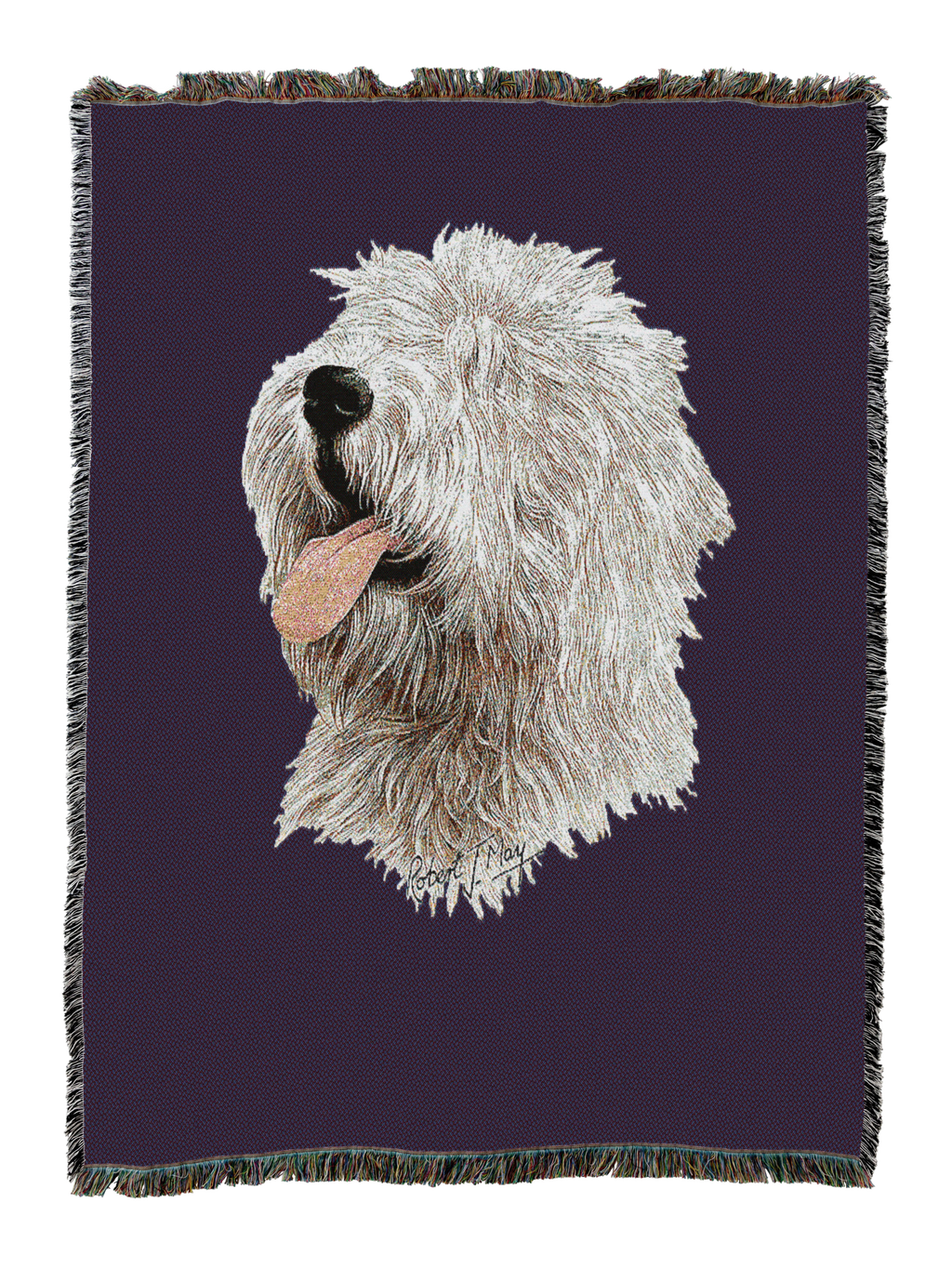 Old English Sheepdog 2 Blanket