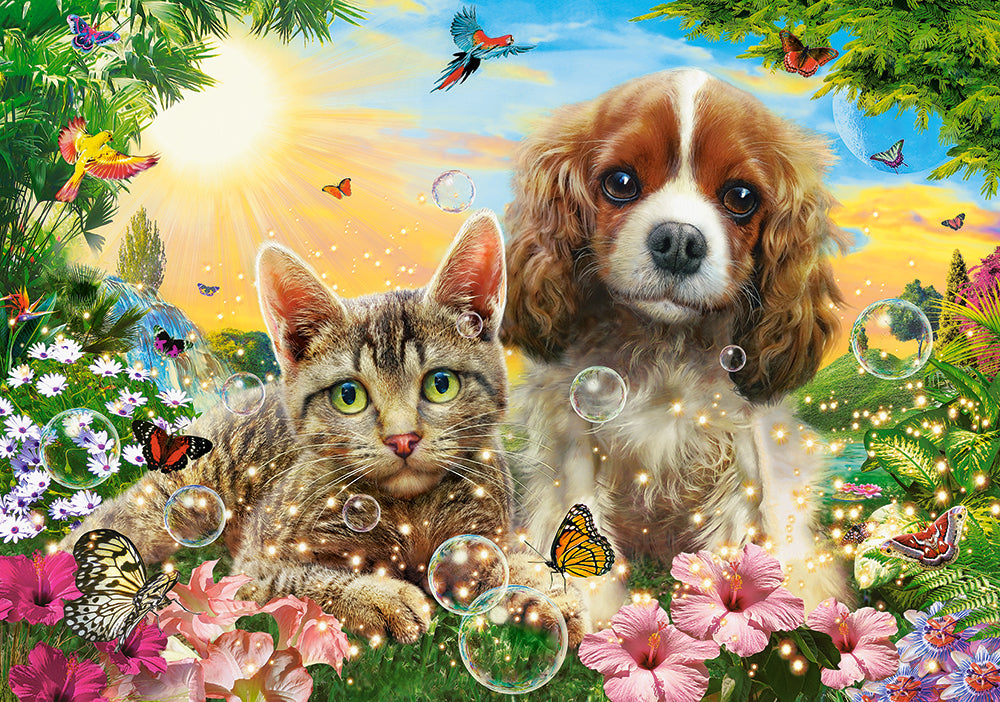 500 Piece Jigsaw Puzzle, Best Pals