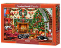 500 Piece Jigsaw Puzzle, Cozy Fireplace