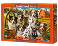 1000 Piece Jigsaw Puzzle, Happy Dogs In The Countryside