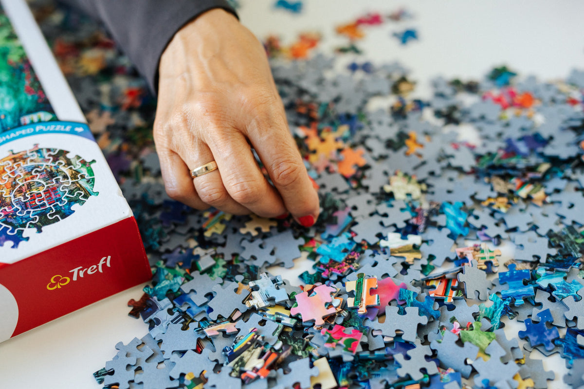 1000 Piece Jigsaw Puzzle, Far Out Dogs