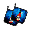 So Hot I'm Blue Sauce Pair of Pot Holders
